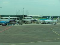 Amsterdam Schiphol Airport, Haarlemmermeer, near Amsterdam Netherlands (EHAM) - Very busy, alot of varies type of aicraft here.  Very interesting I must say. - by J.B. Barbour