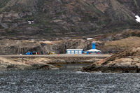 Sisimiut Airport (Holsteinsborg Airport) - Taken from the boat passing the airport on its way to Ilulissat once a week. - by Tomas Milosch
