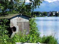 Lake Hood Seaplane Base (LHD) - Lake Hood in Anchorage on a sunny afternoon - by Christopher Maize