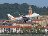 San Sebastián Airport - EC-HGR IBERIA departure to Madrid - by Jean Goubet/FRENCHSKY