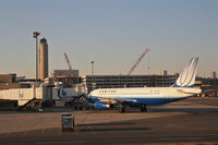 General Edward Lawrence Logan International Airport (BOS) - Boston tower as seen from the C Terminal KBOS. - by Mark Kalfas