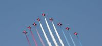 Rivolto Air Force Base - Red Arrows - by Andi F