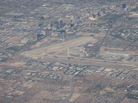 Mc Carran International Airport (LAS) - McCarran Int'l Airport Las Vegas and the Strip, from N585NW - by Doug Robertson