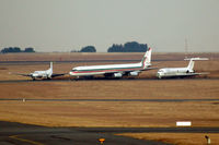 OR Tambo International Airport - Some old metal parked remotely at JNB - by Micha Lueck
