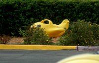 Auburn Municipal Airport (S50) - new park display, very fitting and Cub Yellow - by Wolf Kotenberg