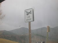 Lava Hot Springs Airport (01ID) - Lava Hot Springs, Idaho Airport Sign - by Jay D Flitton