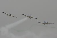 RAF Fairford Airport, Fairford, England United Kingdom (EGVA) - Texan Team, three disabed pilots flying close formation in these ultra lights - taken at the Royal International Air Tattoo 2010 - by Steve Staunton