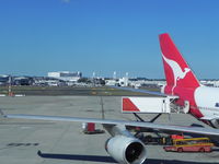 Sydney Airport, Mascot, New South Wales Australia (SYD) - SYD Domestic Terminal .View from International Terminal - by Henk Geerlings