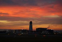 Vienna International Airport, Vienna Austria (LOWW) - VIE @ Sunset - by Aviona