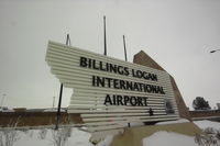 Billings Logan International Airport (BIL) - Billings Logan on a frosty December day, 2010 - by Daniel Ihde