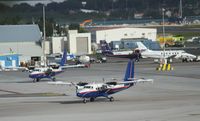 Princess Juliana International Airport, Philipsburg, Sint Maarten Netherlands Antilles (TNCM) - Some winair action at TNCM - by Daniel Jef