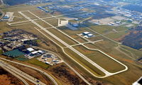 Waukesha County Airport (UES) - UES ~ NW looking SE - by Gary Dikkers