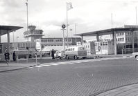Amsterdam Schiphol Airport, Haarlemmermeer, near Amsterdam Netherlands (EHAM) - Schiphol , Main entrance , 02 aug 1964 - by Henk Geerlings
