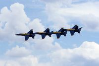 Davenport Municipal Airport (DVN) - Blue Angels at the Quad Cities Air Show - by Glenn E. Chatfield