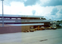 Brunei International Airport, Bandar Seri Begawan Malaysia (WBSB) - Air side BWN , 1977 - by Henk Geerlings