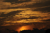 Wittman Regional Airport (OSH) - Sunset at Airventure 2010 - by Todd Royer