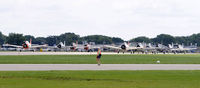 Wittman Regional Airport (OSH) - Lined up for departure. - by Todd Royer
