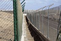 Arrecife Airport (Lanzarote Airport), Arrecife Spain (GCRR) - The construction of a second fence - inside the original - is bad news for photographers at Lanzarote - by Terry Fletcher