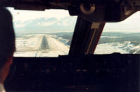 Ted Stevens Anchorage International Airport (ANC) - Landing at ANC , B747-246B , Feb '90 - by Henk Geerlings