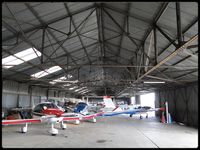 Bordeaux Leognan saucats Airport, Bordeaux France (LFCS) - hangar principal - by Jean Goubet-FRENCHSKY
