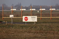 Düsseldorf International Airport, Düsseldorf Germany (EDDL) - Warning sign Düsseldorf Airport Runway 05R - by Air-Micha