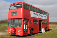 X4PK Airport - On-field Catering facilities at the Wolds Gliding Club
at Pocklington , Yorkshire UK are housed in a Leyland Atantean bus - by Terry Fletcher