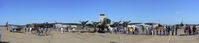 Tyler Pounds Regional Airport (TYR) - Panoramic ramp photo during the 2011 Collings Foundation Tour Stop. - by Zane Adams