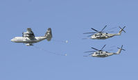 North Island Nas /halsey Field/ Airport (NZY) - Marines demonstrating Helicopter refuelling - by Todd Royer