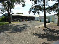 Sunbury Airfield Airport, Sunbury, Victoria, Australia Australia (YPEF) - Office and hangars at Sunbury (Penfield) Airfield - YPEF - by red750