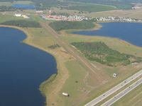Orlampa Inc Airport (FA08) - Looking NE from 1000' - by Bob Simmermon