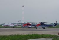 Norwich International Airport, Norwich, England United Kingdom (EGSH) - Line up out side the terminal building. - by Graham Reeve