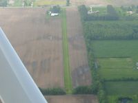 Leavelle Airstrip Airport (2OH6) - Looking south from 2500' - by Bob Simmermon