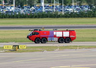 Amsterdam Schiphol Airport, Haarlemmermeer, near Amsterdam Netherlands (EHAM) - Fire Truck 12 at Schiphol - by Chris Hall