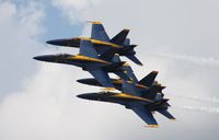 Willow Run Airport (YIP) - Blue Angels - by Florida Metal