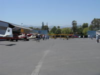 Santa Paula Airport (SZP) - 2011 National Bucker Reunion Fly-In-Early arrivals - by Doug Robertson