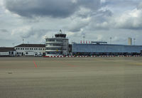 Saarbrücken Airport, Saarbrücken Germany (EDDR) - Here you can see the Tower and on the left the Terminal. - by Wilfried_Broemmelmeyer