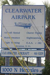 Clearwater Air Park Airport (CLW) - Clearwater Air Park - by Florida Metal