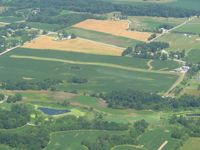 NONE Airport - E-W farm strip about 2 miles NW of Churubusco, IN on US 33. - by Bob Simmermon