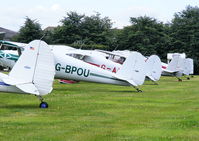 Oaksey Park Airport - at the Luscombe fly-in at Oaksey Park - by Chris Hall