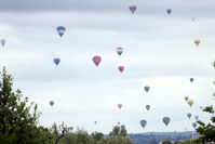 0000 Airport - Mass ascent at 2011 Bristol Balloon Fiesta - by Terry Fletcher