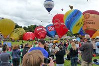 0000 Airport - Showtime at 2011 Bristol Balloon Fiesta - by Terry Fletcher