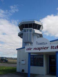 Napier Airport - Tower at Napier - by magnaman