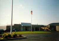 Mc Kellar-sipes Regional Airport (MKL) - Terminal Building at McKellar-Sipes Regional Airport, Jackson, TN - May 1990 - by scotch-canadian