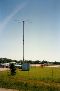 Mc Kellar-sipes Regional Airport (MKL) - Non-Directional Beacon (NDB) at McKellar-Sipes Regional Airport, Jackson, TN - May 1990 - by scotch-canadian