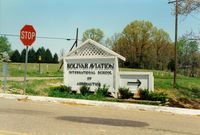 William L. Whitehurst Field Airport (M08) - Sign at William L. Whitehurst Field, Bolivar, TN - April 1989 - by scotch-canadian