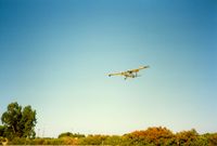 Lodi Airport (1O3) - Aircraft on Final Approach to Runway 26 at Lodi Airport, Lodi, CA - July 1989 - by scotch-canadian