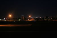 Fullerton Municipal Airport (FUL) - Fullerton tower at night - by Nick Taylor Photography