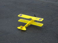 Santa Paula Airport (SZP) - Rick's Tiger Moth RC drone on the deck - by Doug Robertson