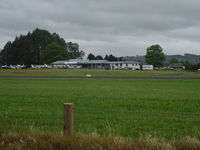 Ardmore Airport, Auckland New Zealand (NZAR) - Auckland Aero Club from other side of runway. - by magnaman