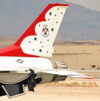 Nellis Afb Airport (LSV) - USAF Thunderbirds - Aviation Nation 2006 - by Brad Campbell